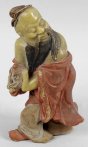 19th Century Carved Chinese Figure Chinese carved figure
