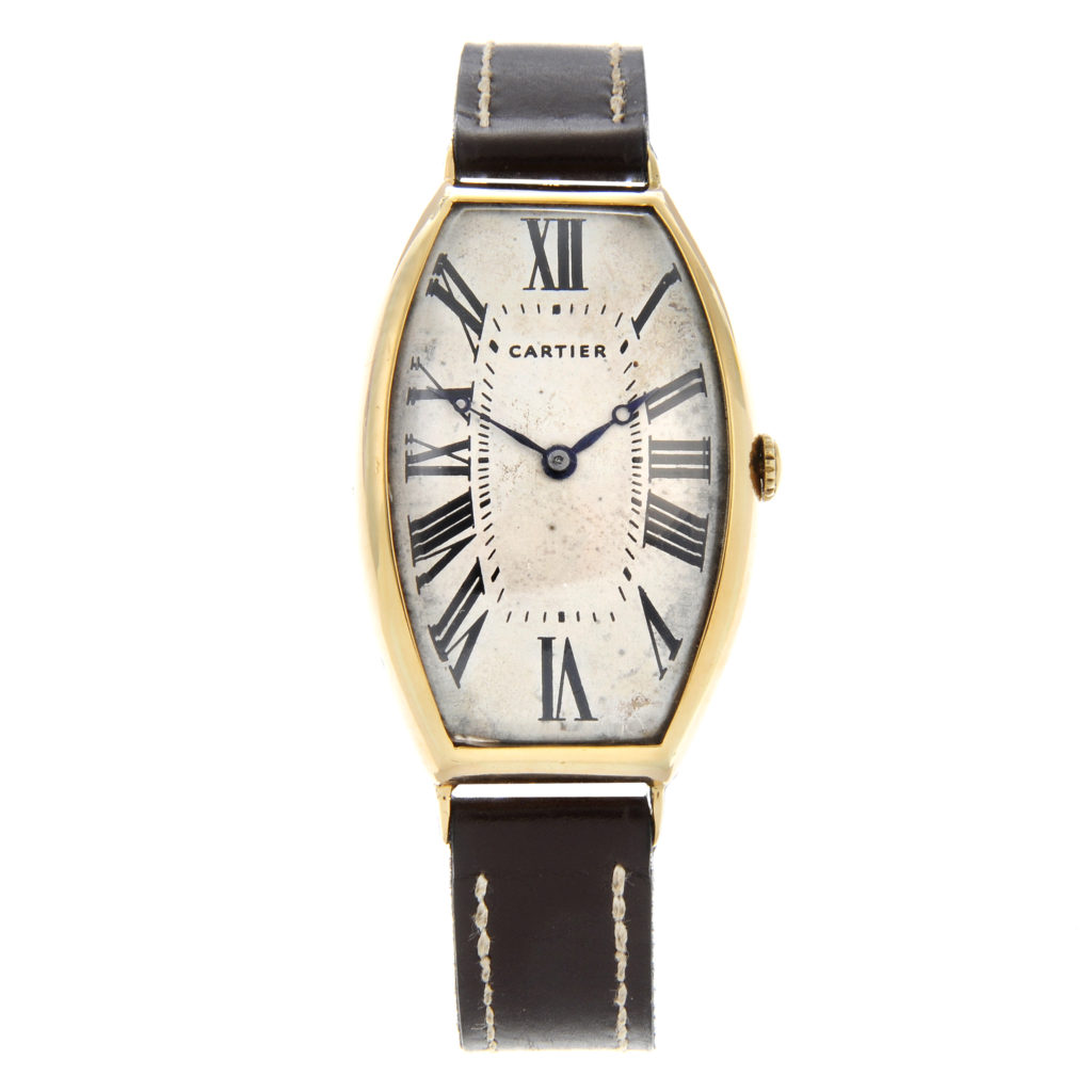 Record breaking WWI Cartier watch sells for over £15,000 at auction 2 tonneau