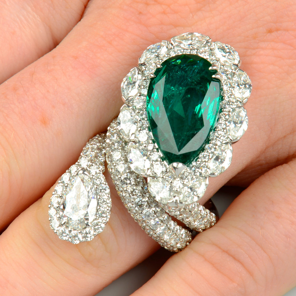 May Birthstone: Emerald 1 emerald ring