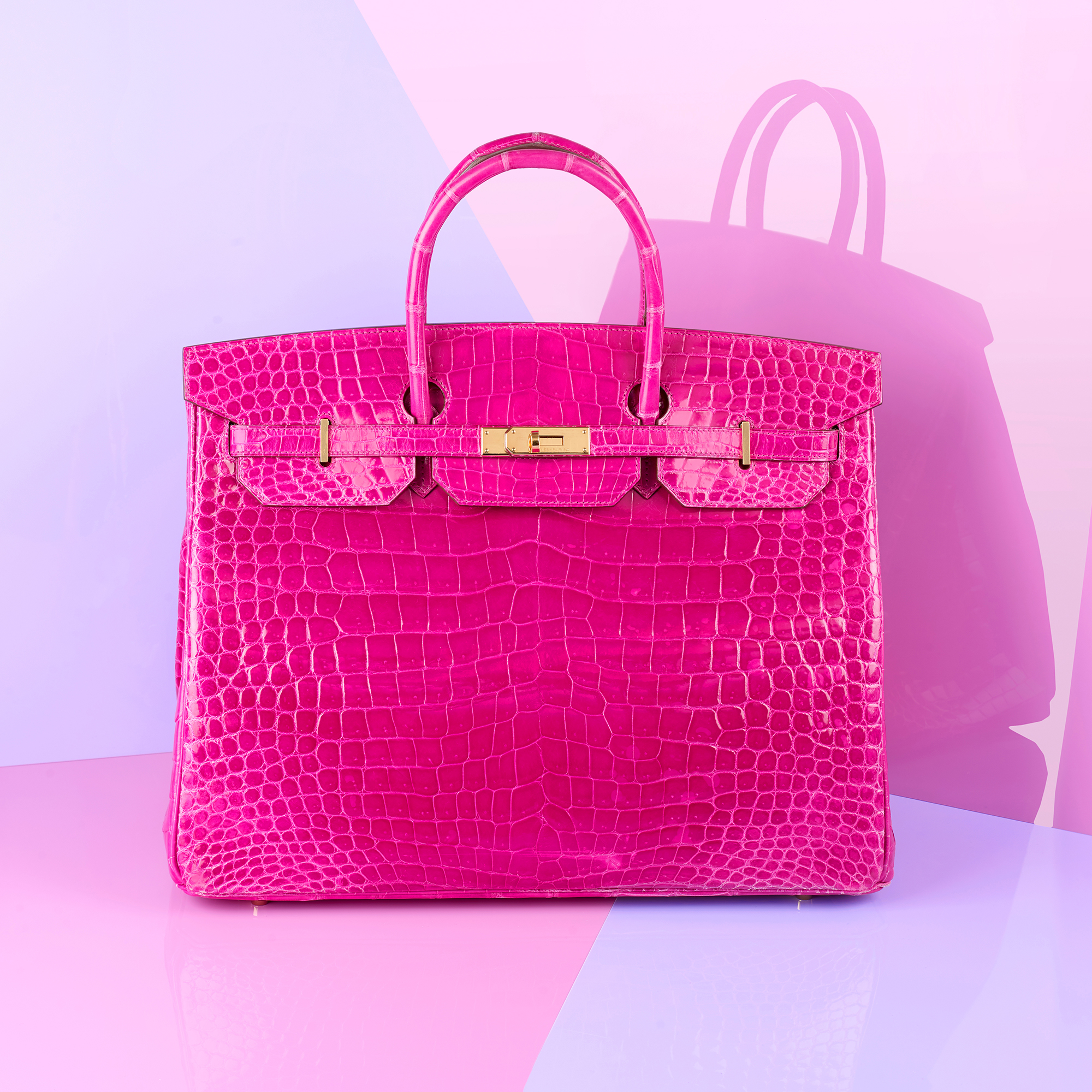 Pink Hermès Birkin handbag sells for just under £20,000 at UK