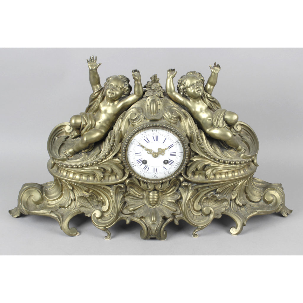 Single Clock Collection Could Sell for £5,000 at Auction 2 bronze clock