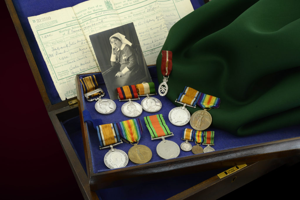 A rare group of family medals - Annie Goodwin
