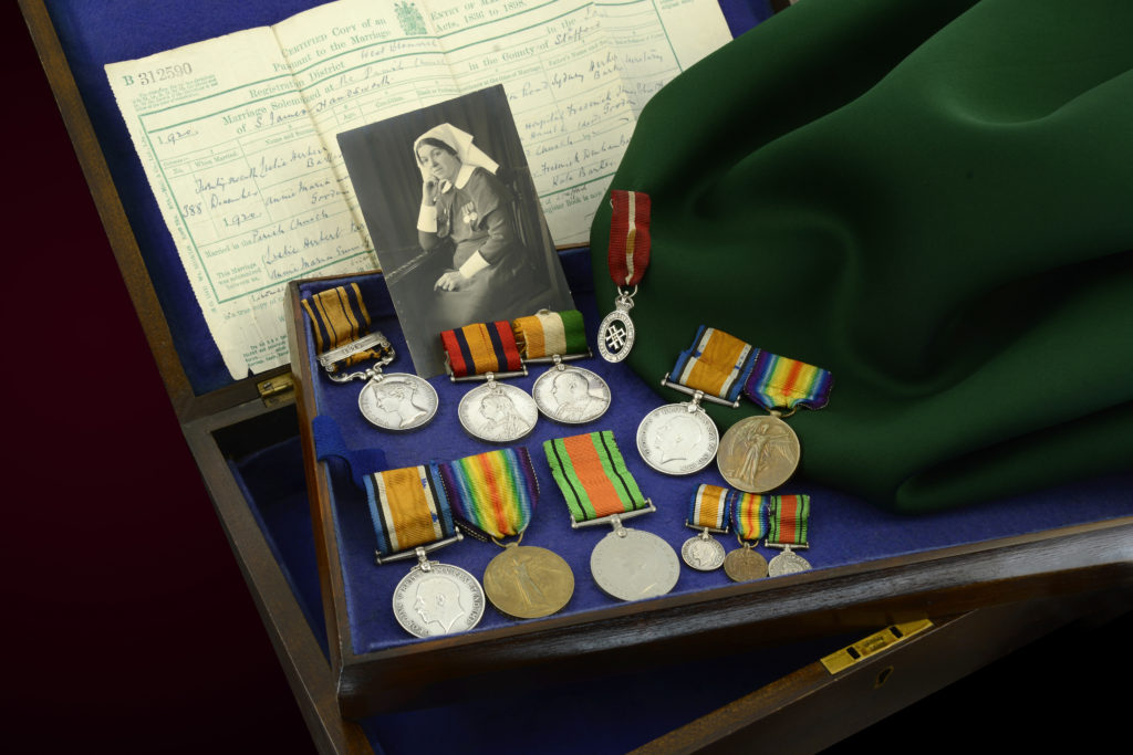 Rare family medal group 1 A rare group of family medals - Annie Goodwin