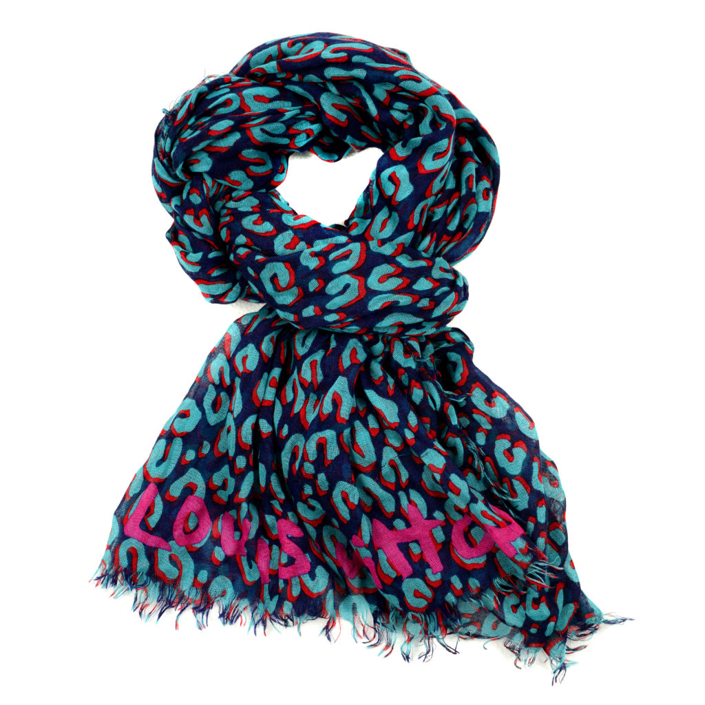 Sold at Auction: Louis Vuitton Silk Scarf