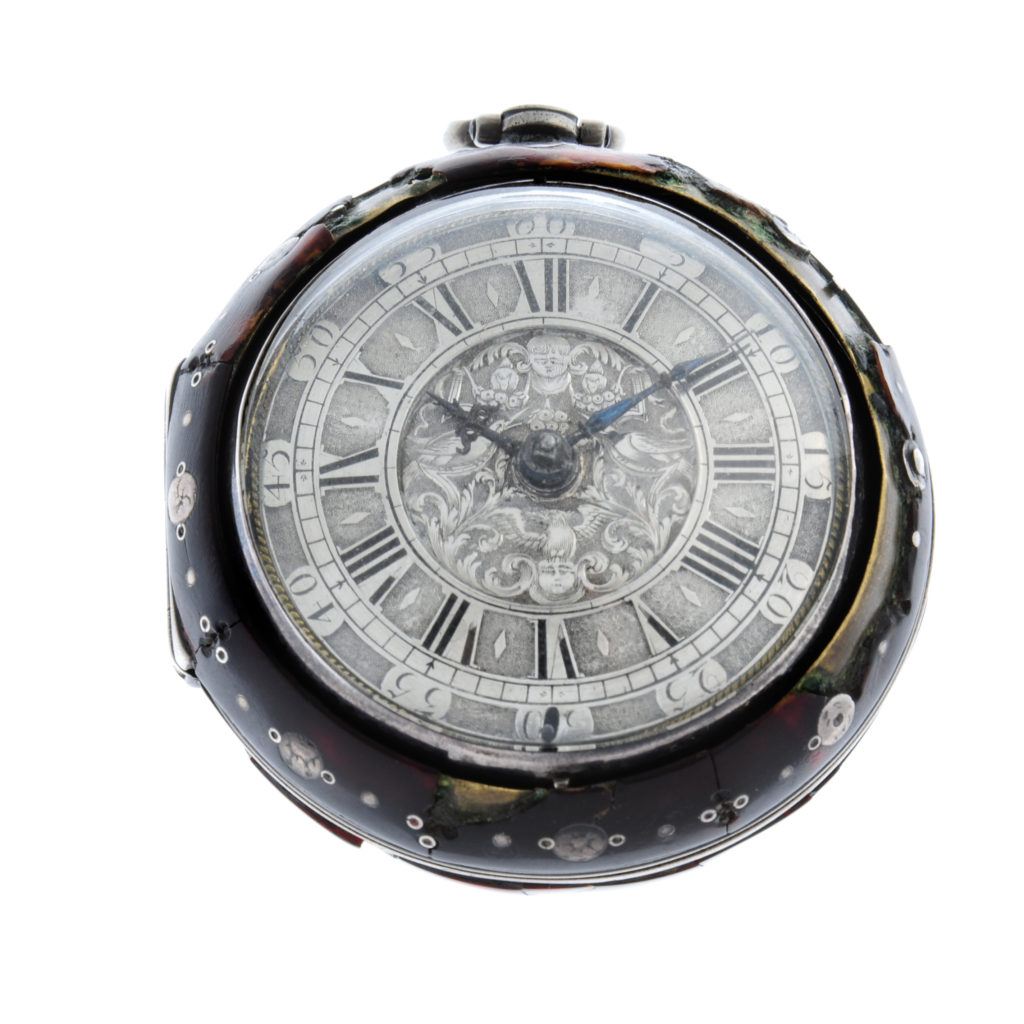 A pair case pocket watch by George Etherington, 53mm