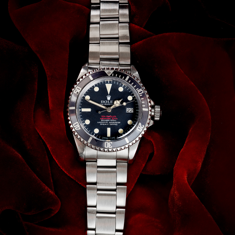Rolex double red submariner hotsell