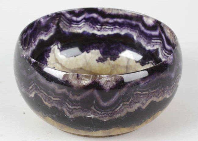 A Blue John bowl