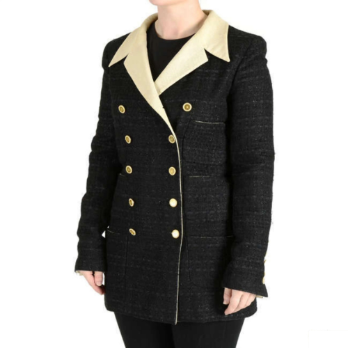 Chanel Tweed Navy Jacket