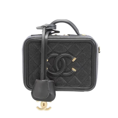 Chanel Small Filigree Vanity Case 2019