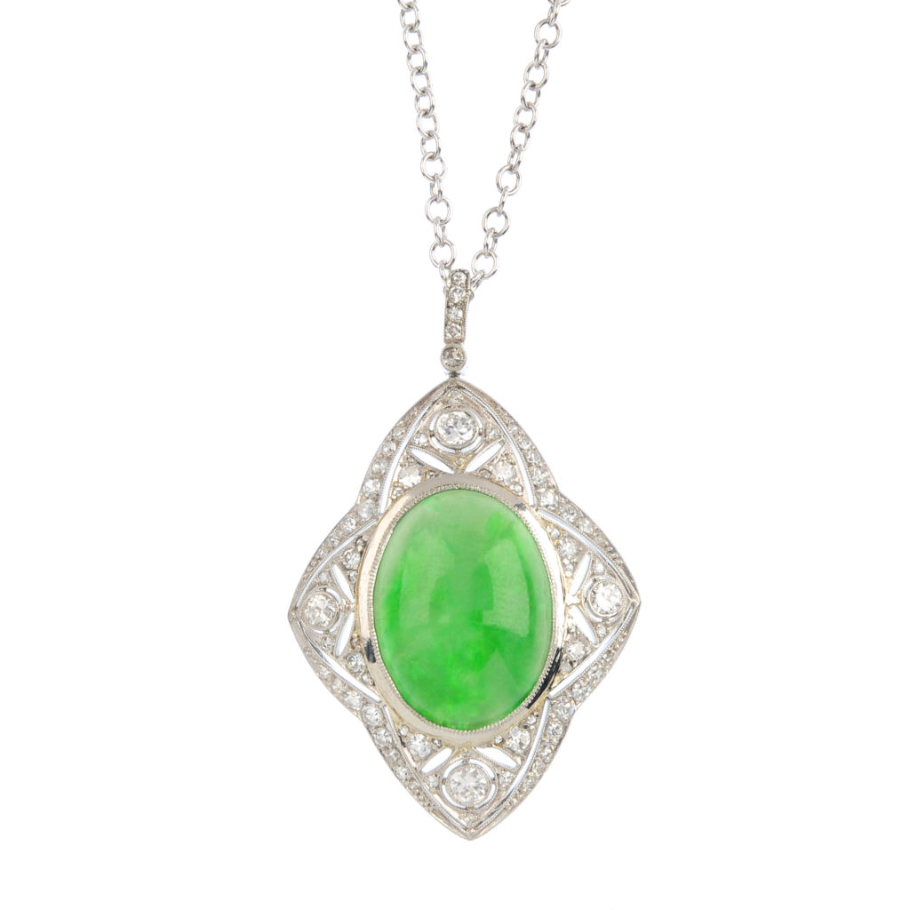 jade pendant August sale
