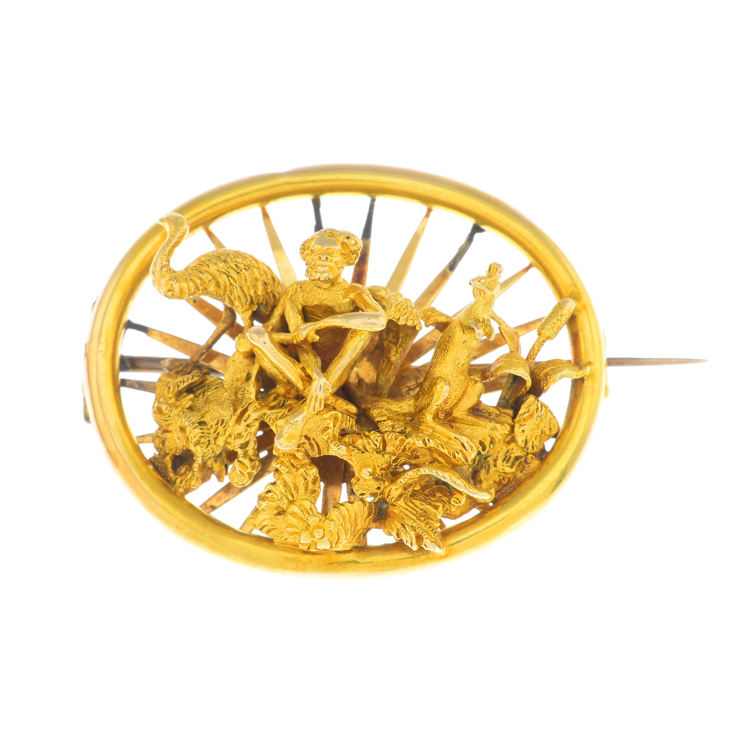 Rare Australian brooch sold at Fellows auction australian brooch