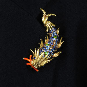 A rare ‘dauphin’ brooch 