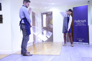 The Perspex screen covering Banksy’s newest artwork