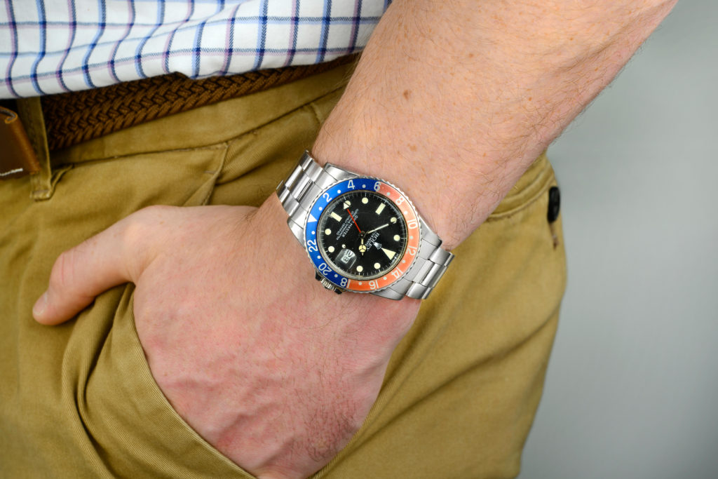 The Rolex GMT awarded to Peter Croft