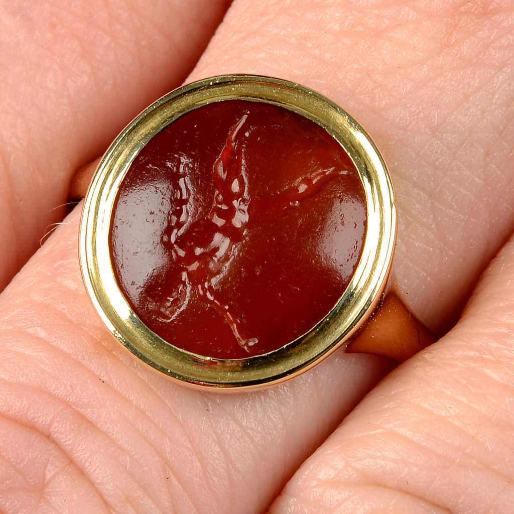 intaglio ring