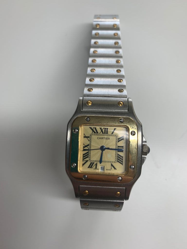 A fake Cartier watch