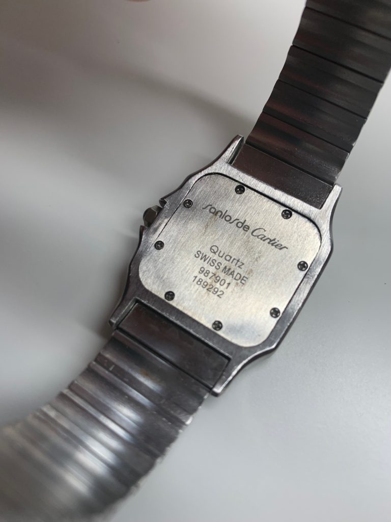 A fake Cartier watch