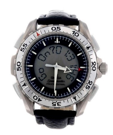 Omega Speedmaster X-33. The modern equivalent to that worn by the Apollo 11 astronauts.