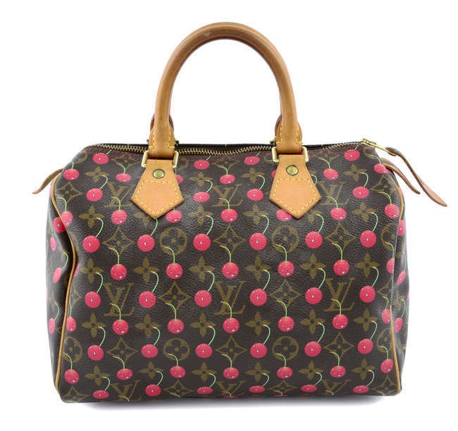 Takashi Murikami Louis Vuitton Cerises (cherries) Speedy 25