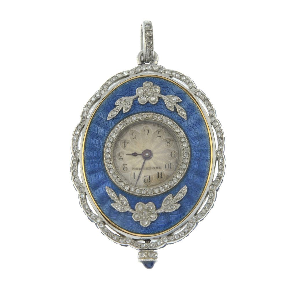 Mrs Geoffrey Blackwell's fob - as seen in the portrait by Philip Wilson Steer