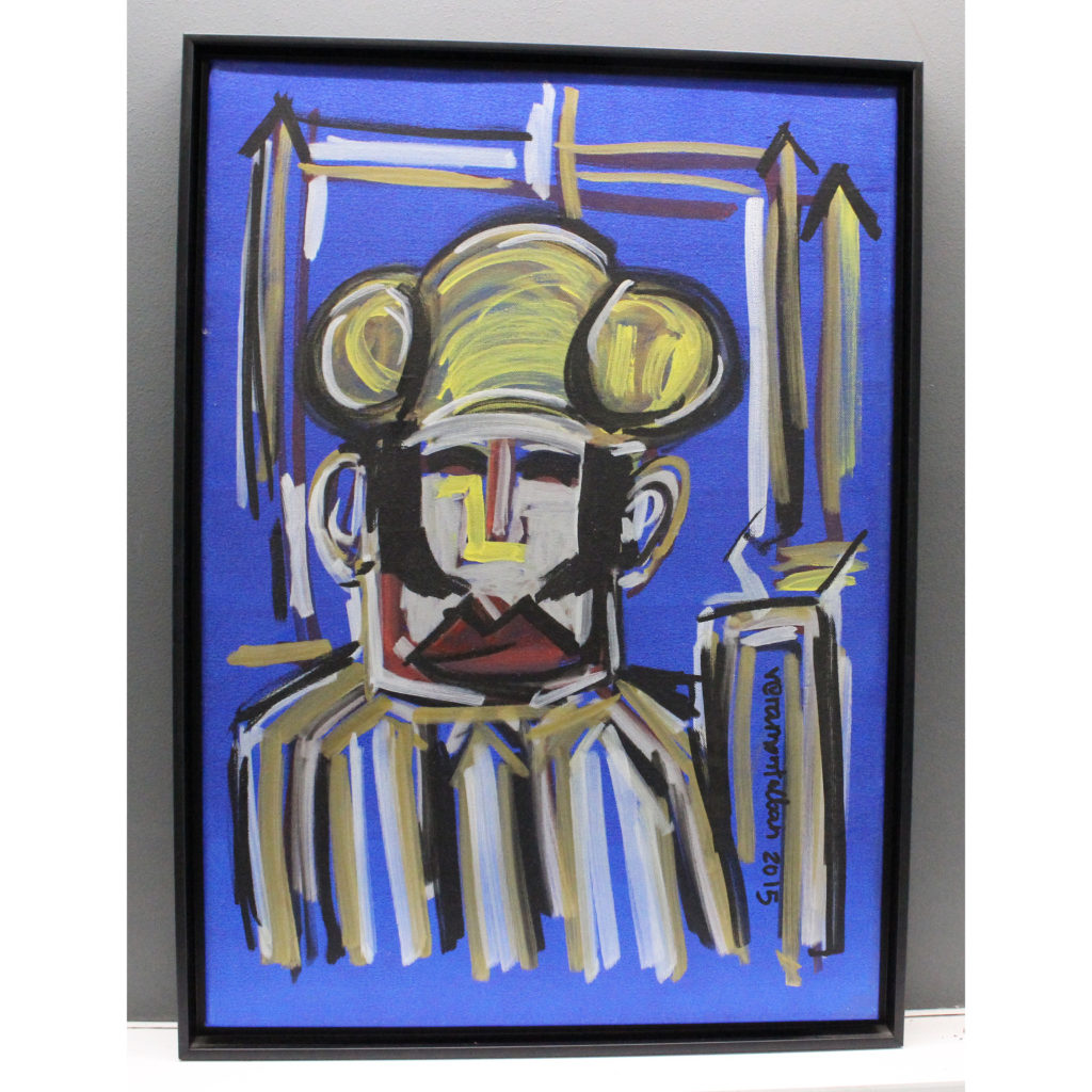 Vera Montalban (b. 1948), an oil painting on canvas