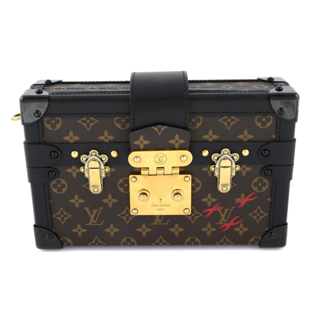 LOUIS VUITTON - a Monogram canvas Petite Malle