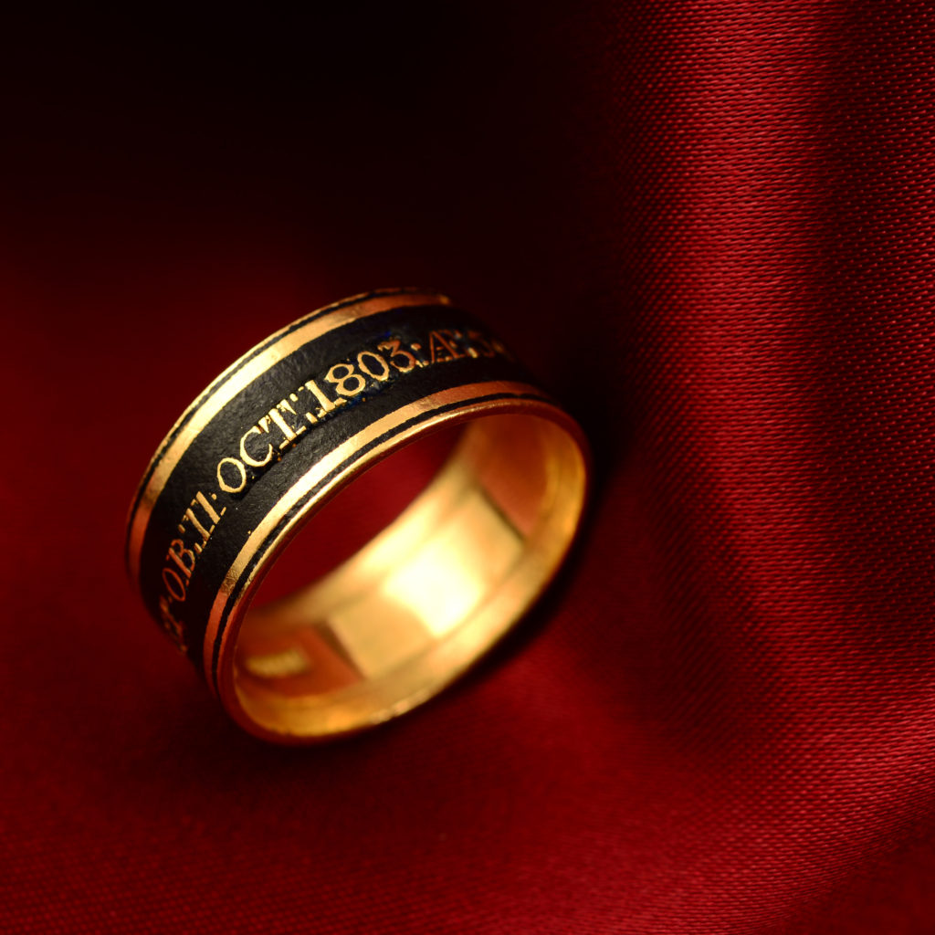 Mourning ring for Henry Duke of Beaufort
