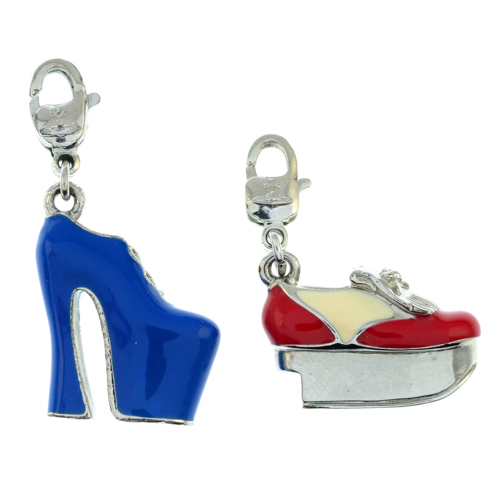 VIVIENNE WESTWOOD - two shoe charms.