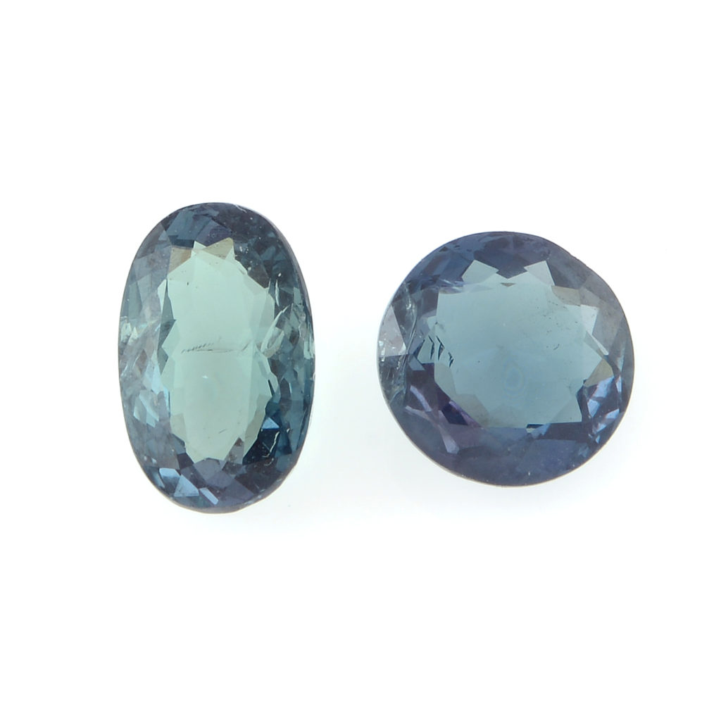 Two vari-shape alexandrite