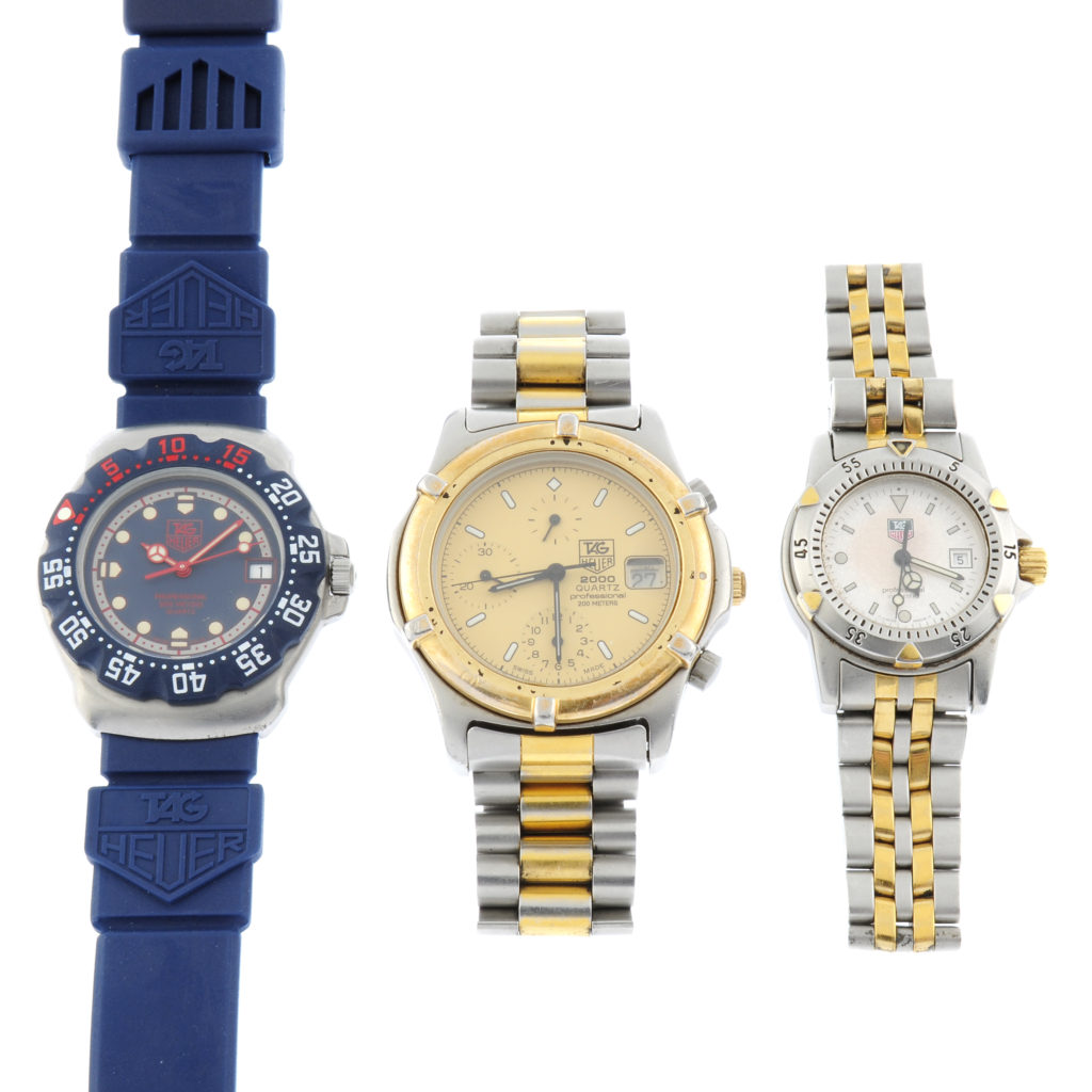 selection of formula 1 watches