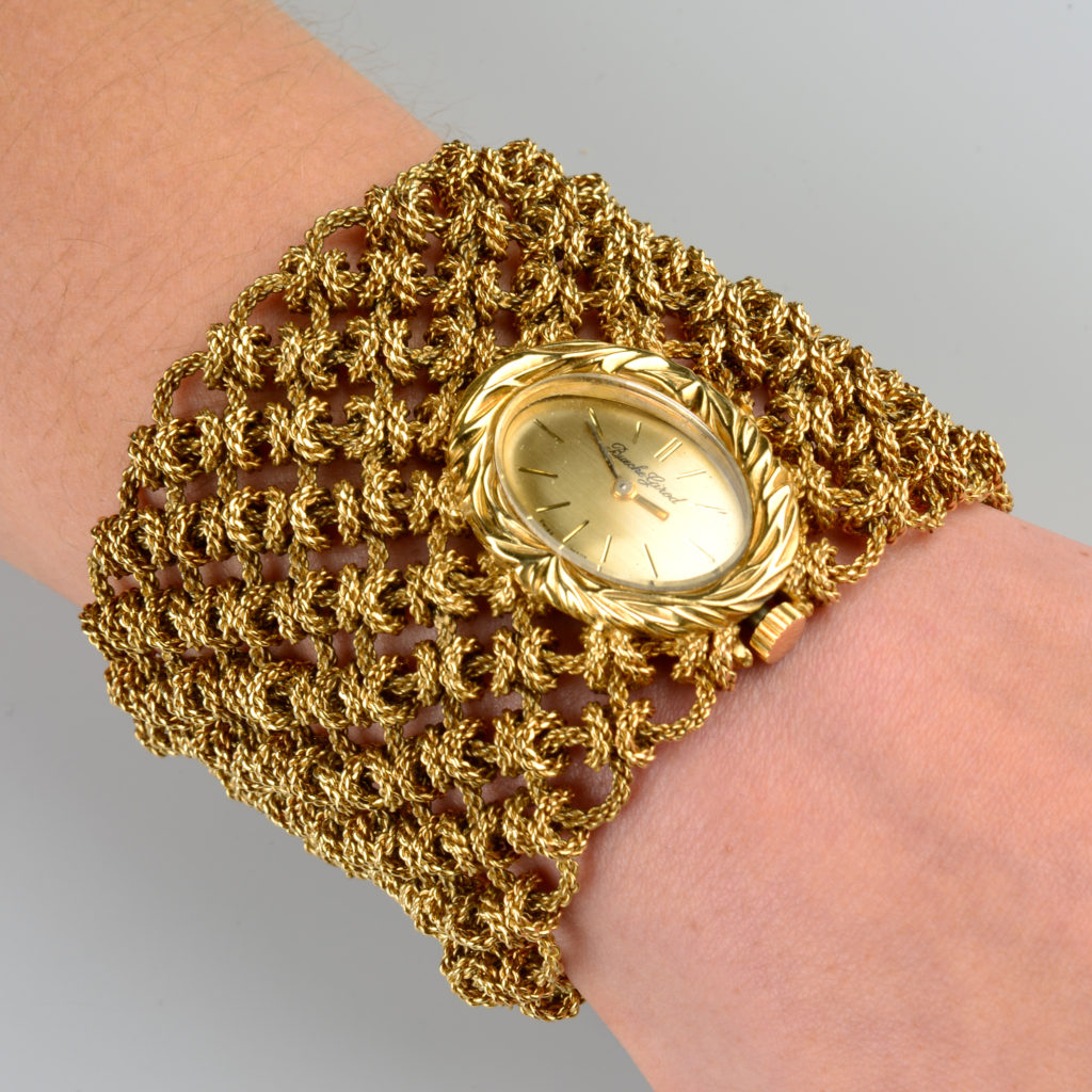 Bueche-Girod gold watch, Sammy Davis Jr.