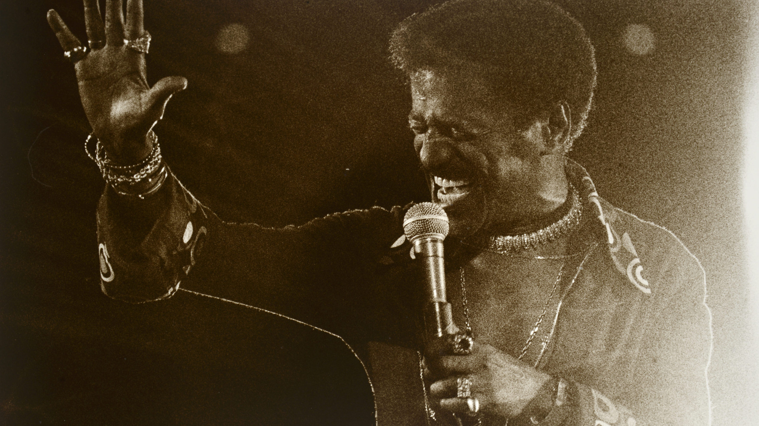 Sammy Davis Jr on stage