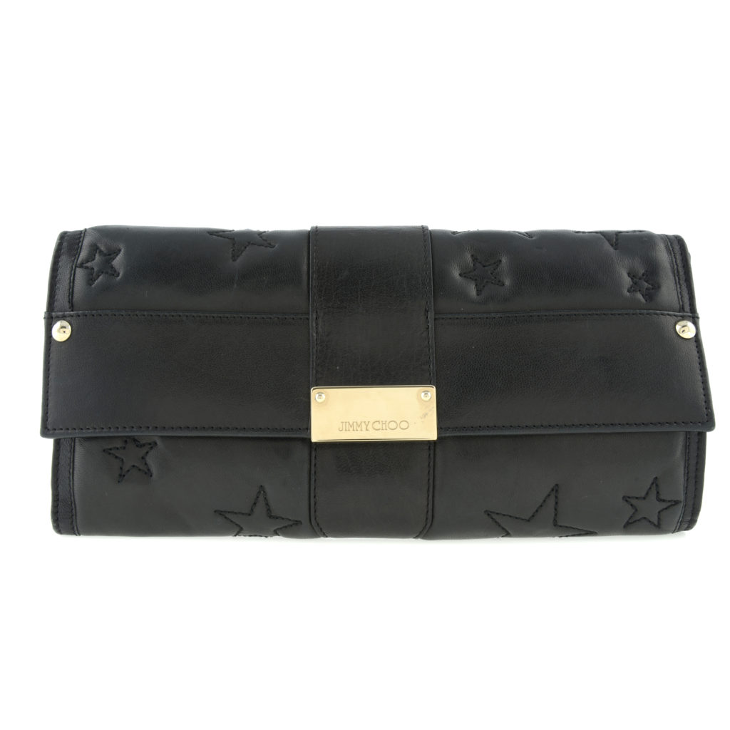 Jimmy Choo - Slouchy Star clutch.