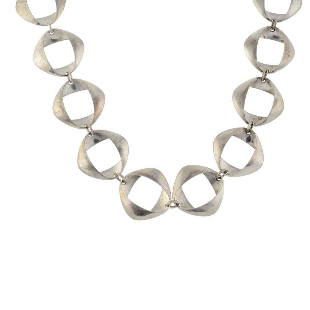 Silver necklace, Henning Koppel for Georg Jensen