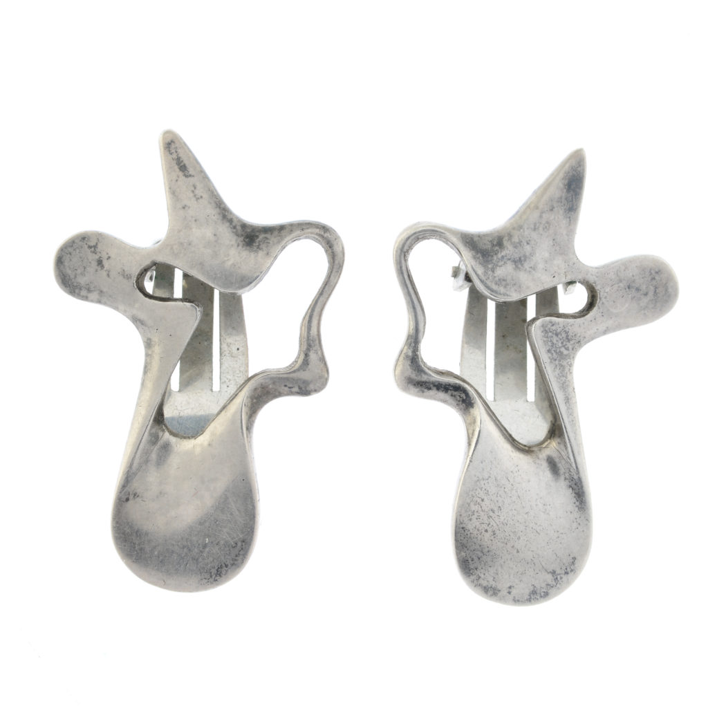 'Splash' earrings, Henning Koppel for Georg Jensen