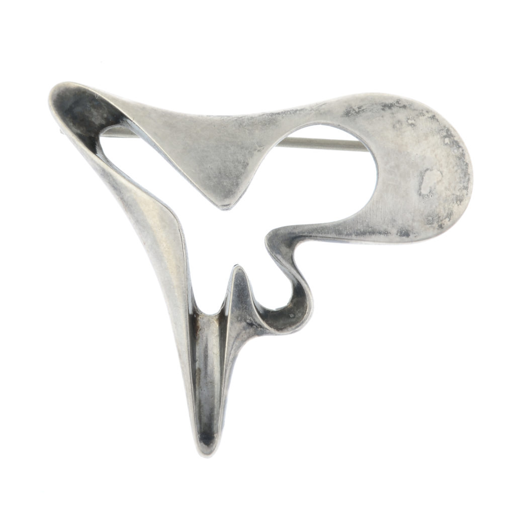'Splash' brooch, Henning Koppel for Georg Jensen