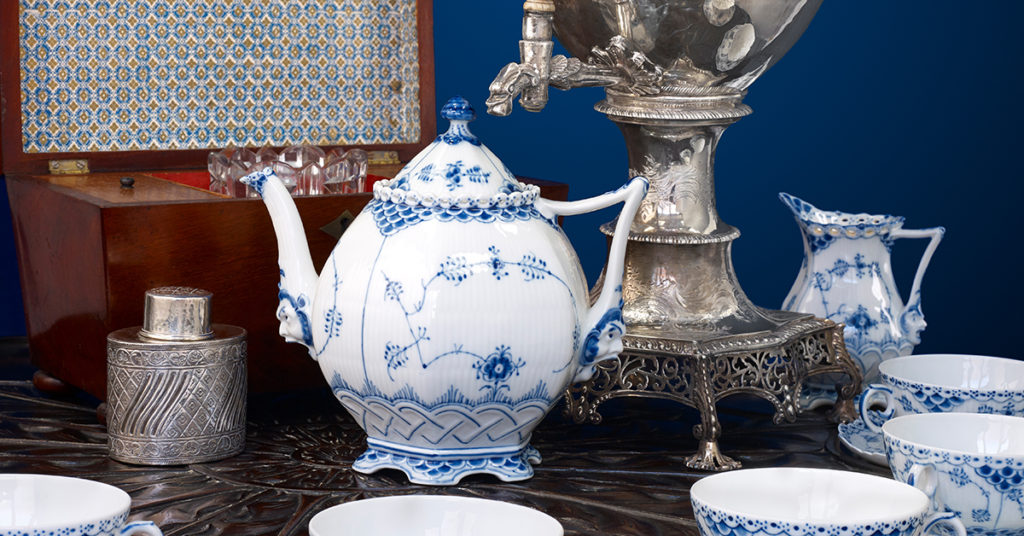 history of tea: high park tea set