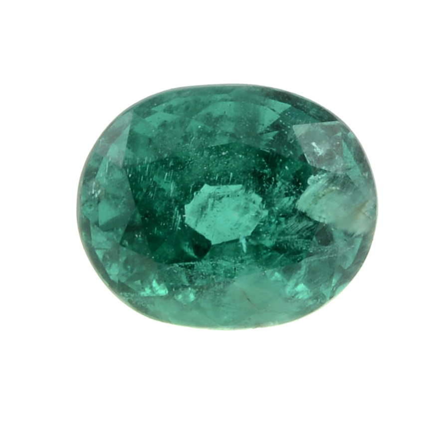 Oval-shape emerald, 1.34ct