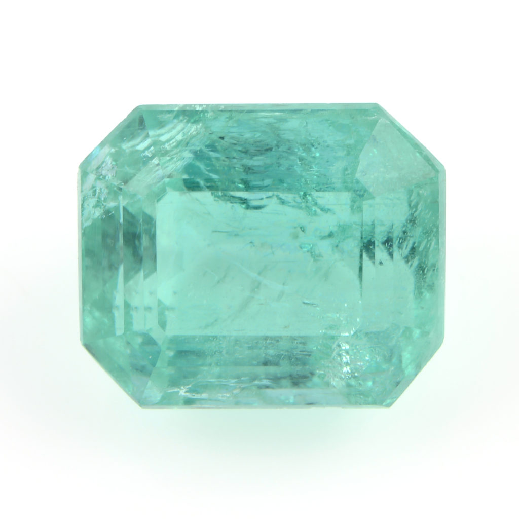 Rectangular-shape emerald, 5.38ct