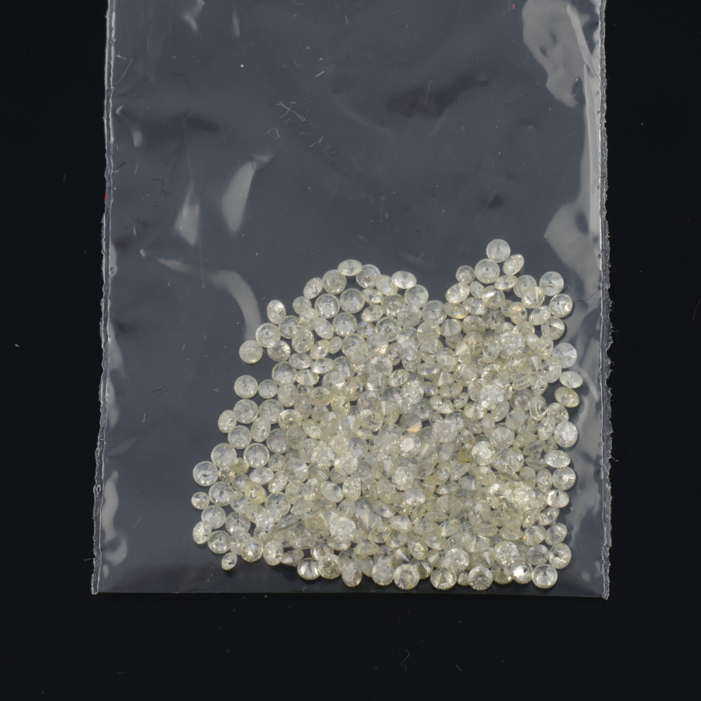 Assorted brilliant-cut 'yellow' diamonds
