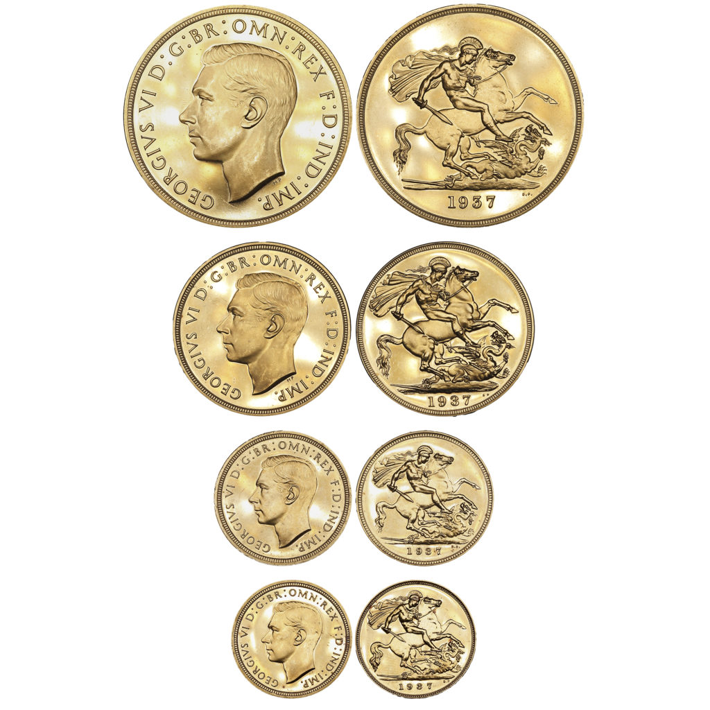 United Kingdom, George VI AV Specimen set.