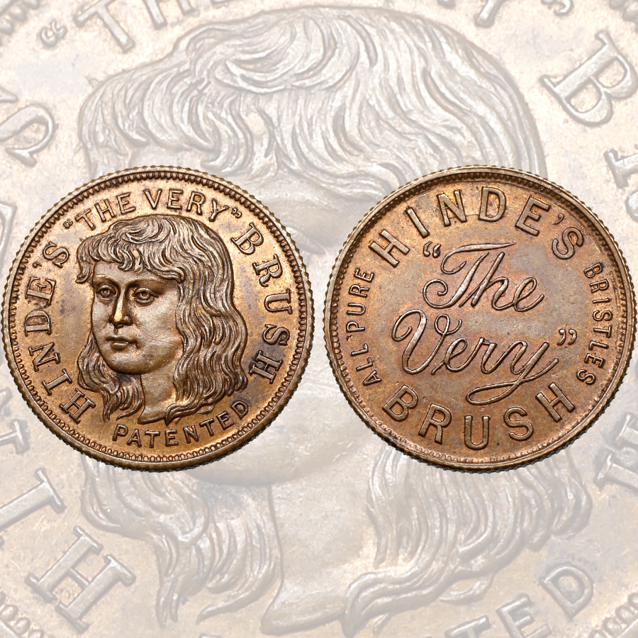 Political and Commemorative Pieces Simulating Tradesmen's