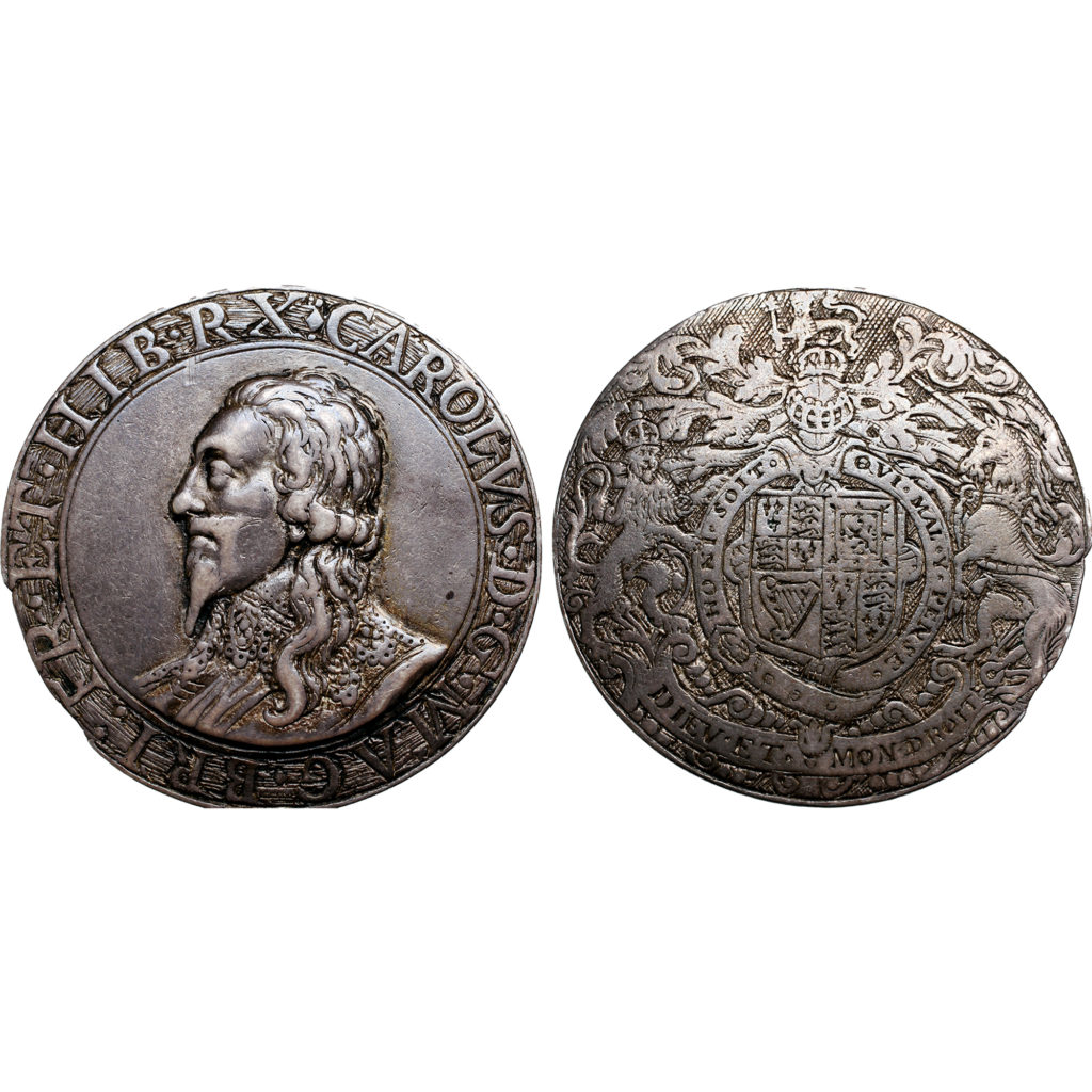 England, Ireland & Scotland. Charles I AR Pattern Halfcrown