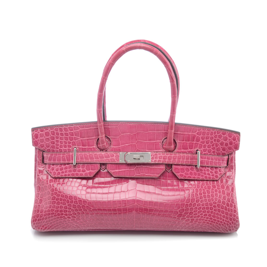 Shiny Rose Tyrien Crocodile JPG Birkin I