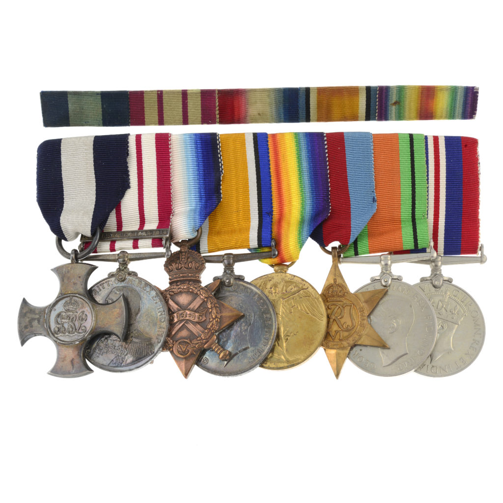 First World War and Second World War Distinguished Service Cross Medal Group (8) awarded to Cmdr Reginald Nash RN