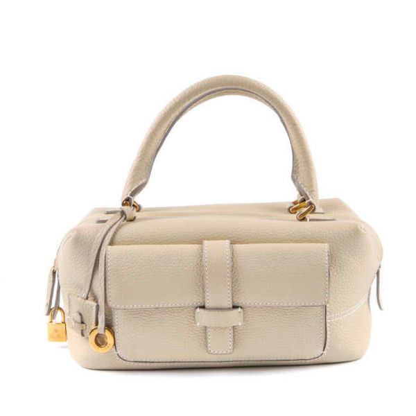 LORO PIANA - a leather handbag