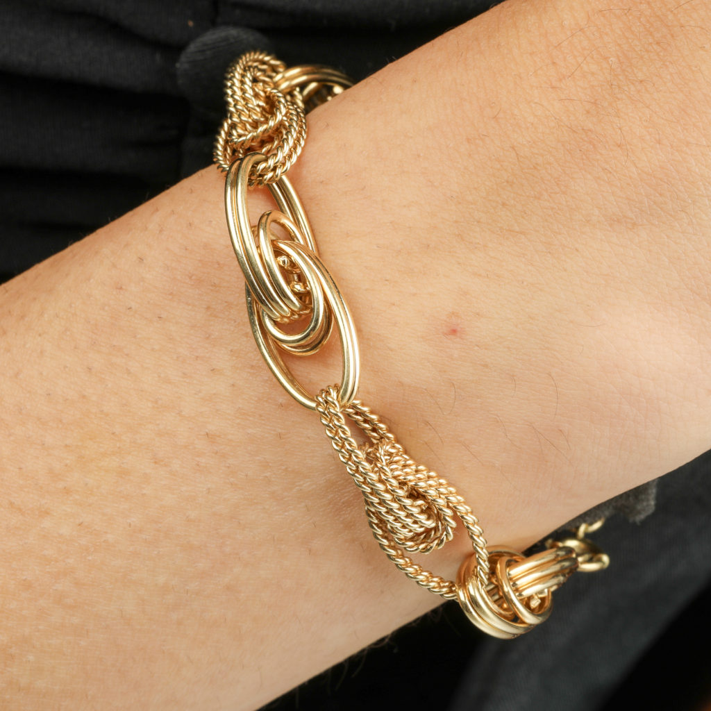 1960s 18ct gold bracelet, by Ben Rosenfeld Ltd
