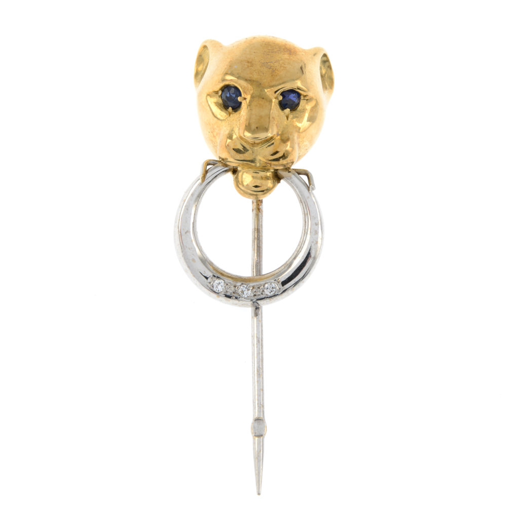 Panther stickpin