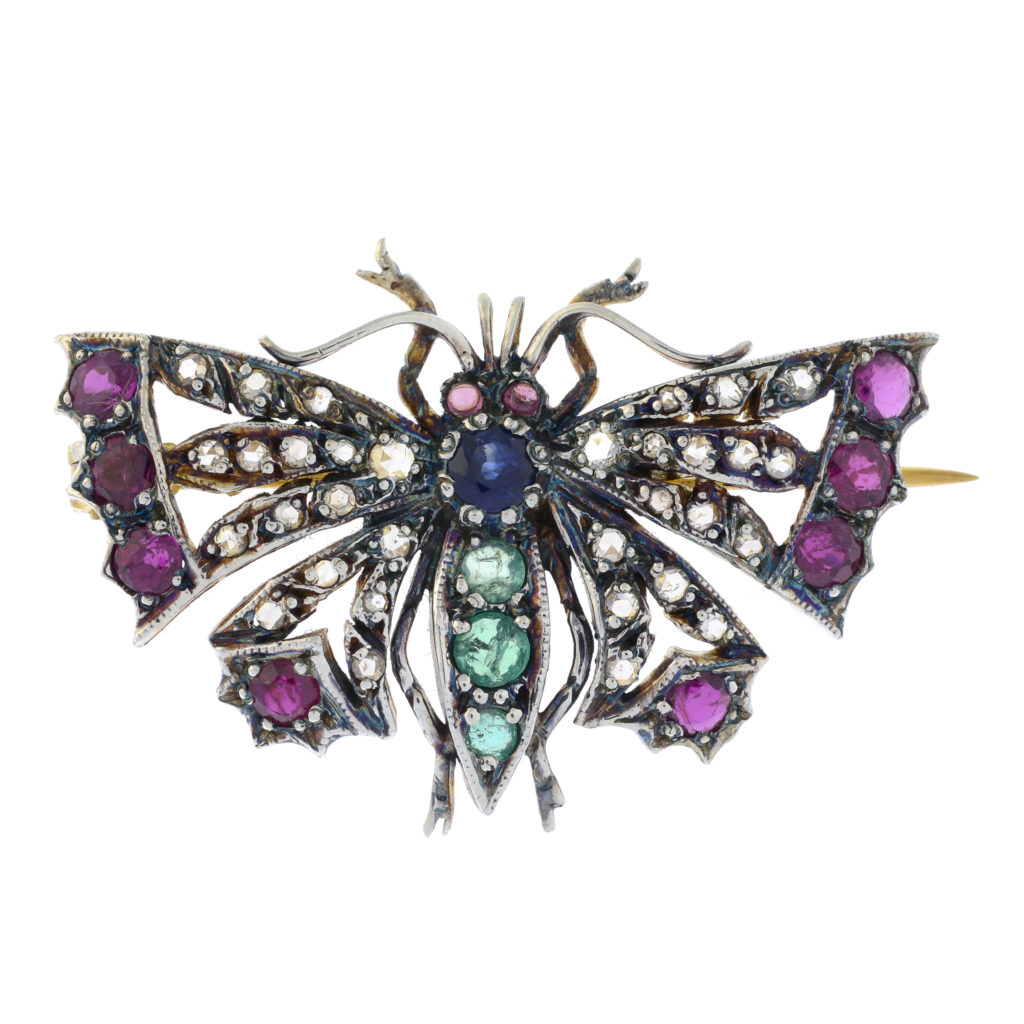 Gem brooch